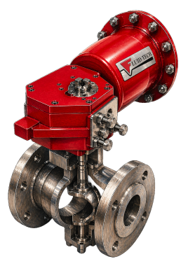 rotary control valve supplier in south africa - Fluid Tech